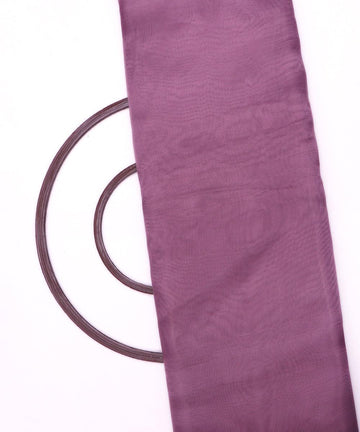 light burgundy plain tissue organza fabric